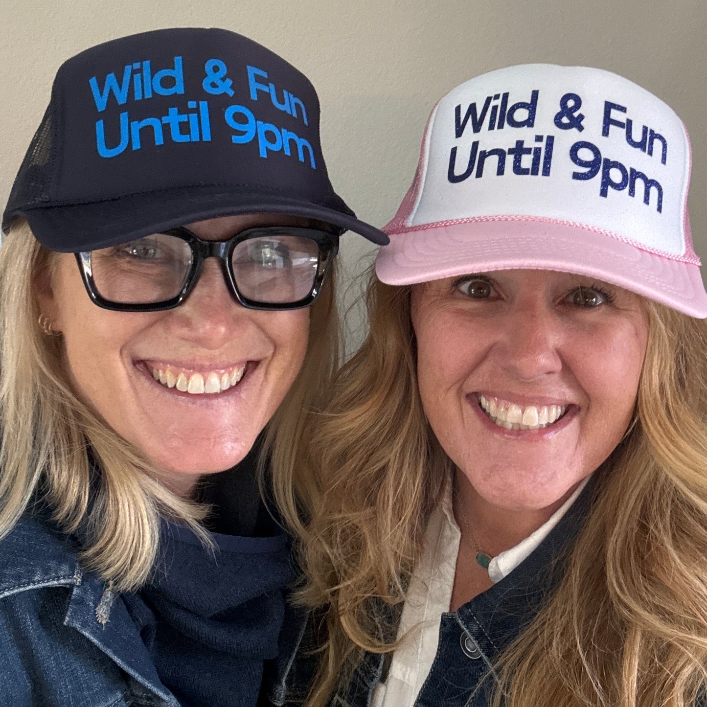 Midlifers Wild & Fun Until 9pm navy trucker