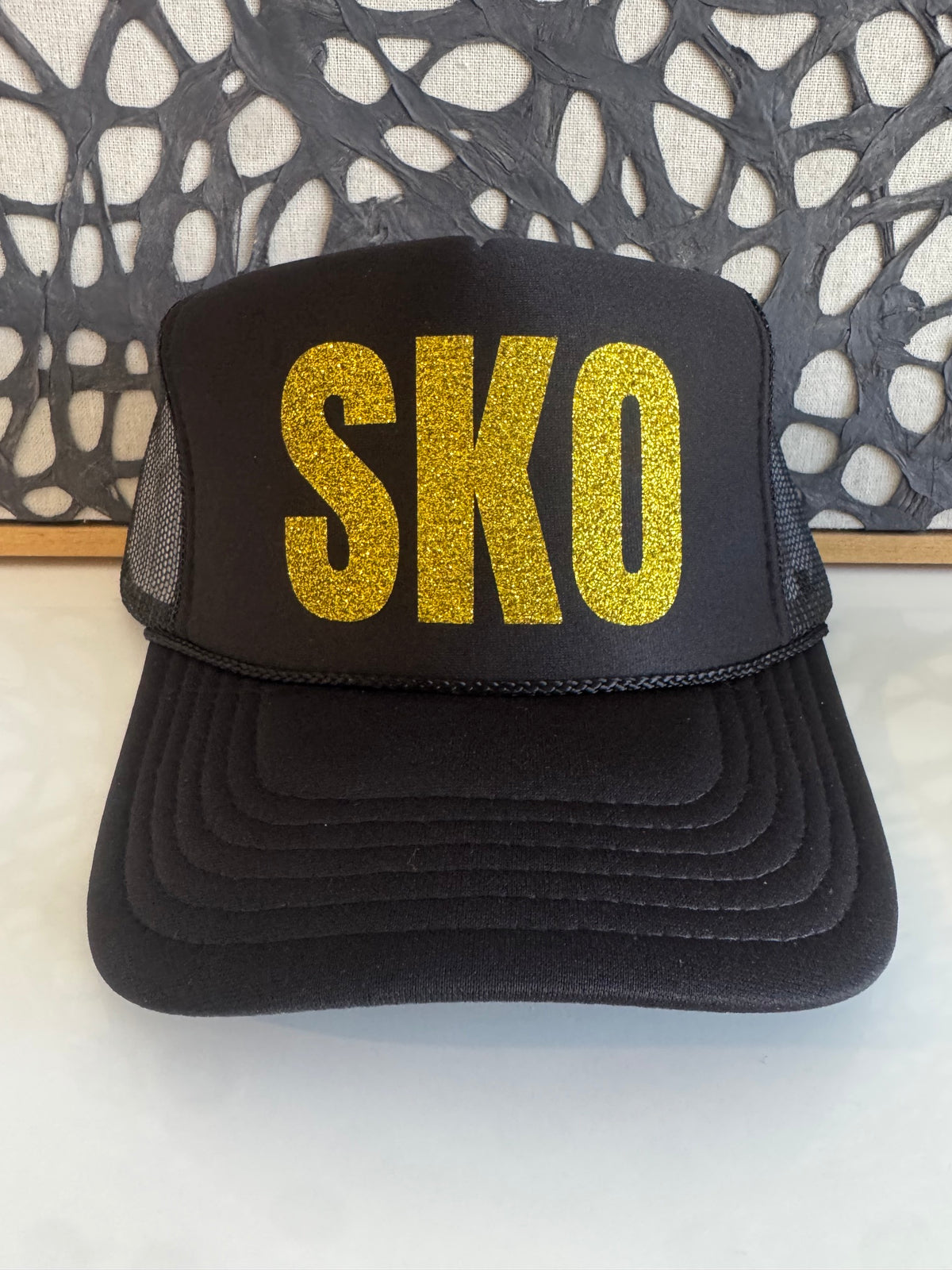 SKO black trucker