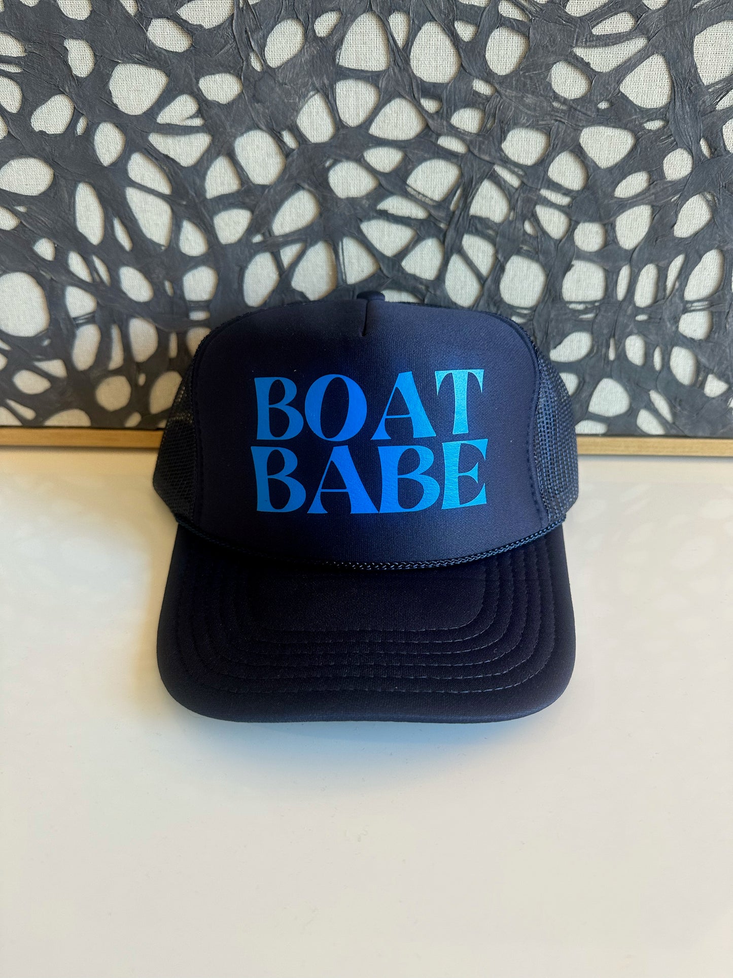Boat Babe - Navy Trucker